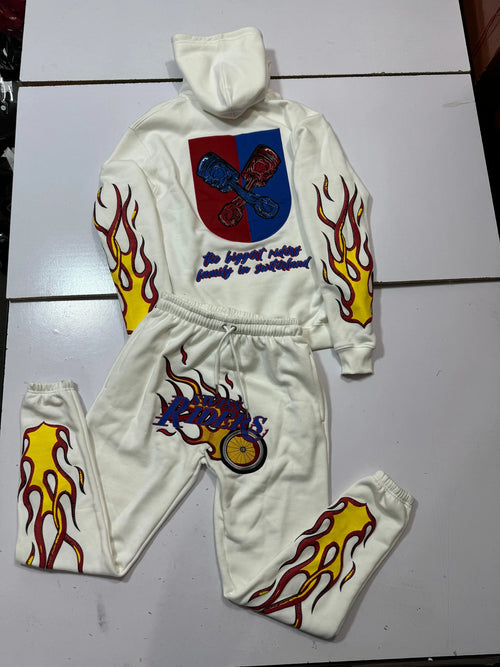 100% Cotton Slim Fit Jogger Set | Custom & Private Label
