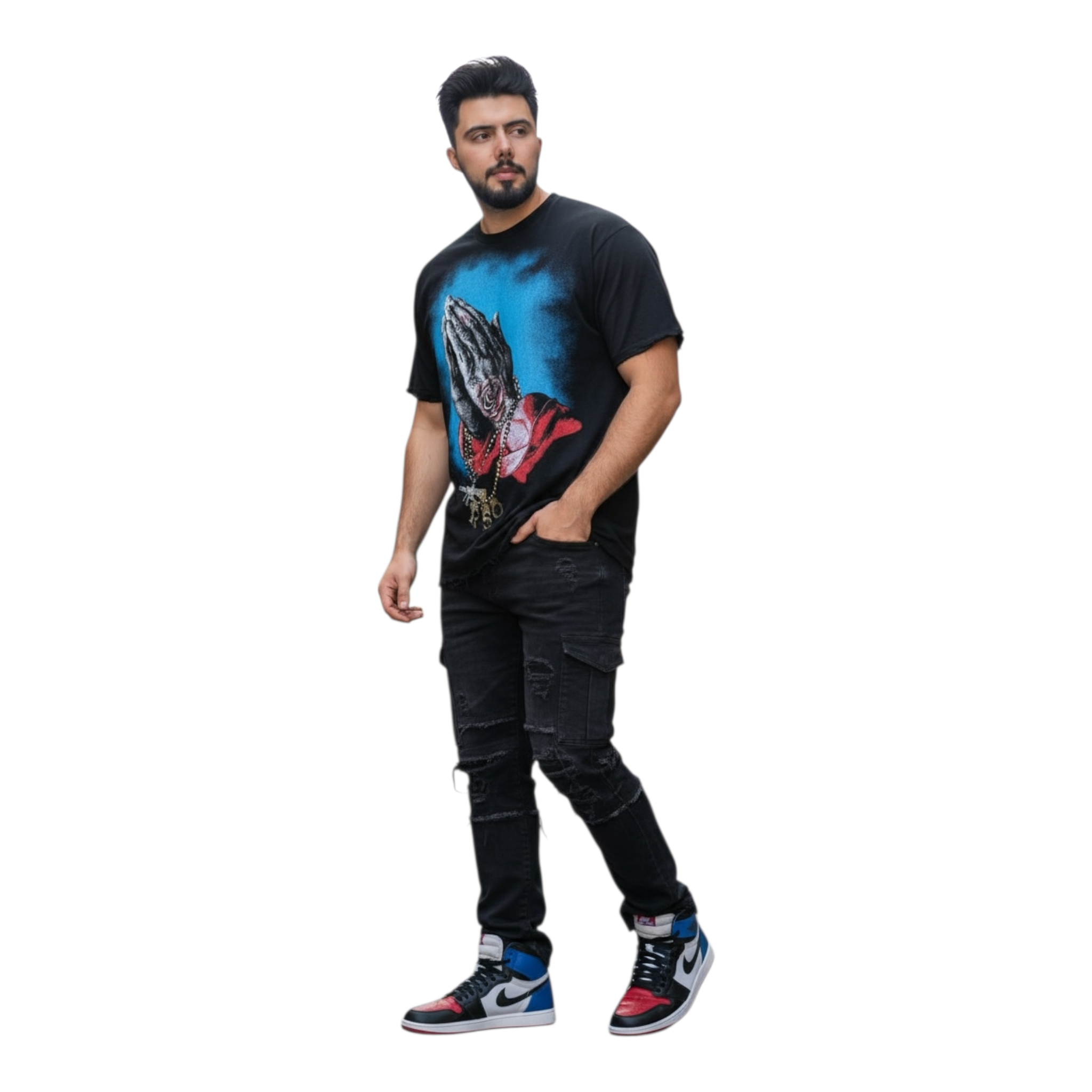 Midnight Rockstar Urban Graphic T-Shirt – Premium Streetwear Statement Tee