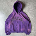 Custom Streetwear Oversized Acid Stone Washed Zip Hoodie for Men | DashTex Industries