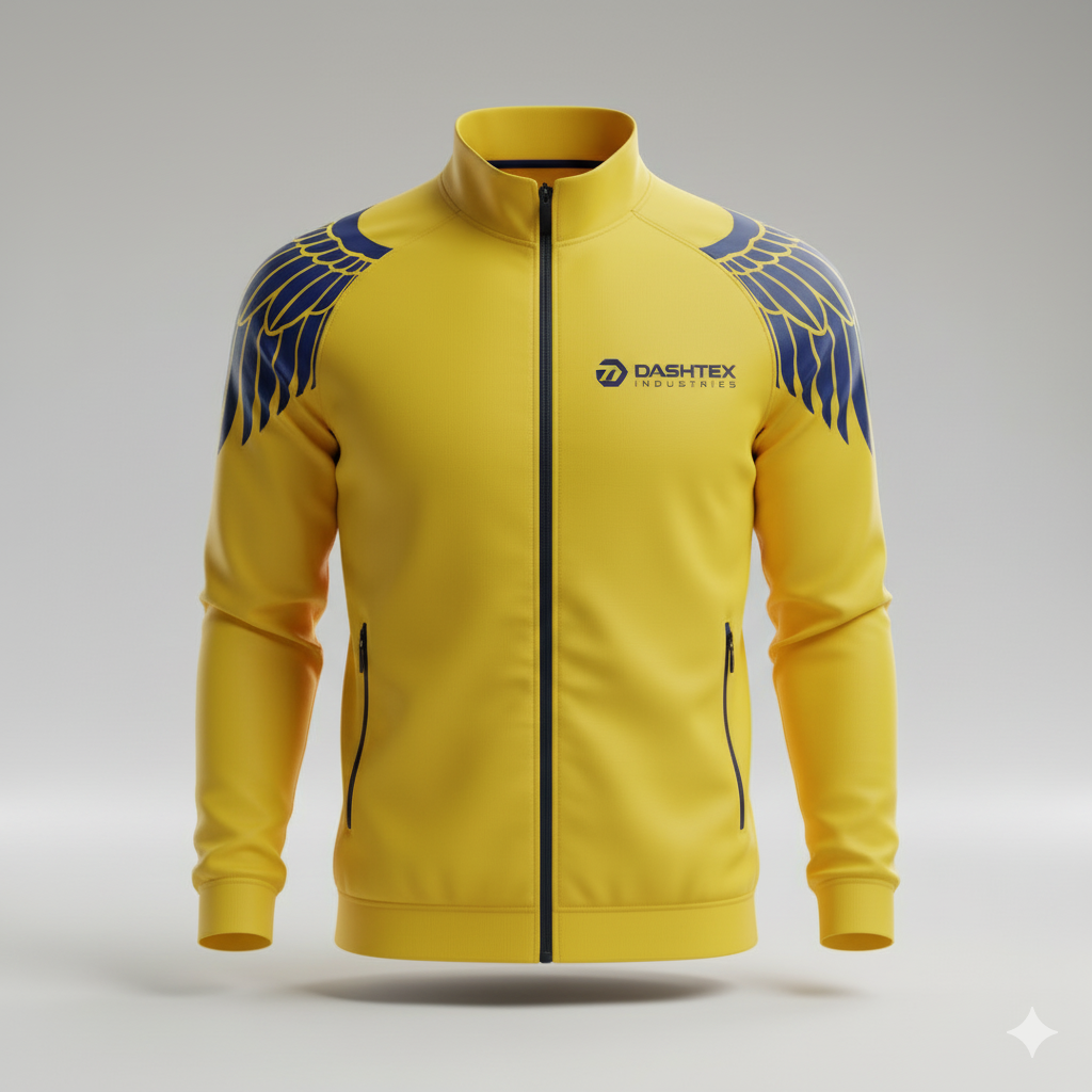 America-Inspired Yellow Anthem Jacket
